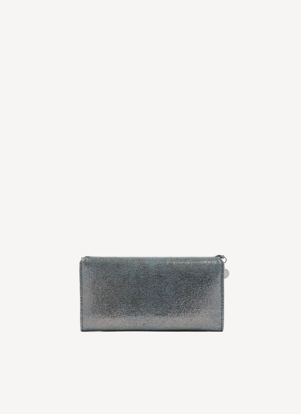 Continental Flap Wallet Falabella - Ruthenium - Women