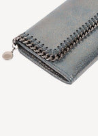 Continental Flap Wallet Falabella - Ruthenium - Women