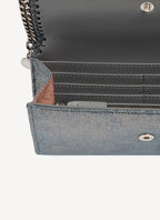 Continental Flap Wallet Falabella - Ruthenium - Women