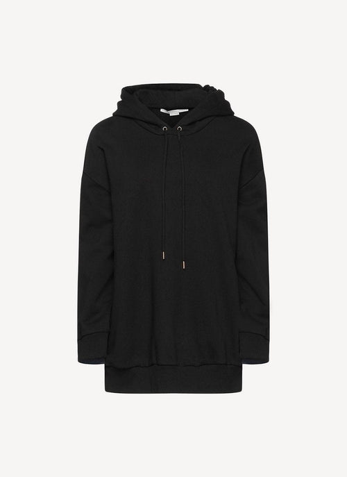 China Hooded Jumper - Black - Femme