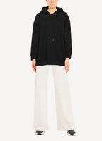 China Hooded Jumper - Black - Women