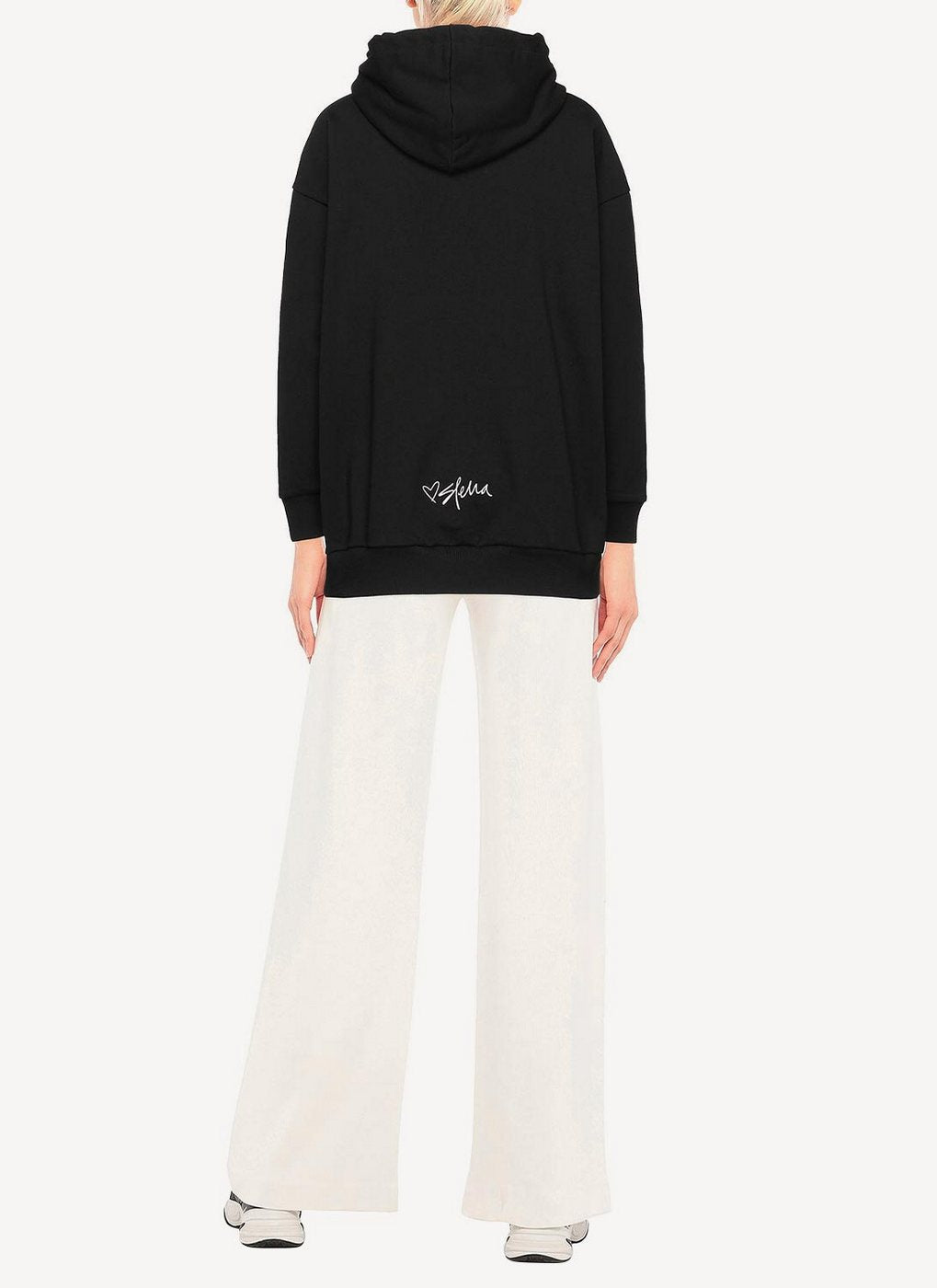 China Hooded Jumper - Black - Women