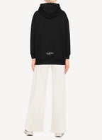 China Hooded Jumper - Black - Women