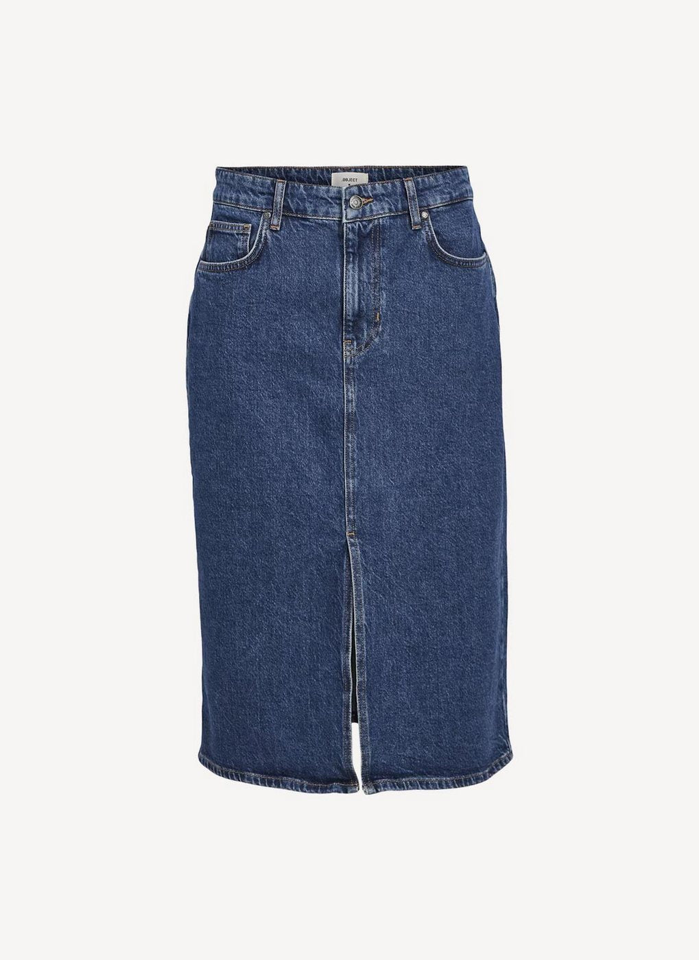 Ellen Denim Skirt - Blue - Femme