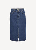 Ellen Denim Skirt - Blue - Femme