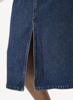 Ellen Denim Skirt - Blue - Femme