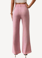 Carlie Trousers - Pink Frappe' - Femme