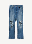 Denim Ripped An - City Blue - Femme