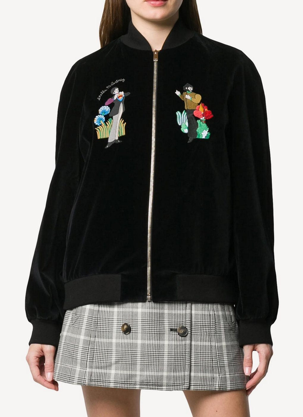 Rosevears Bomber Ysm Emb - Black - Mujer