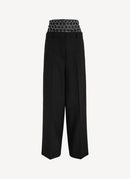 Trouser Wool Cava - Black - Men