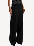 Trouser Wool Cava - Black - Homme