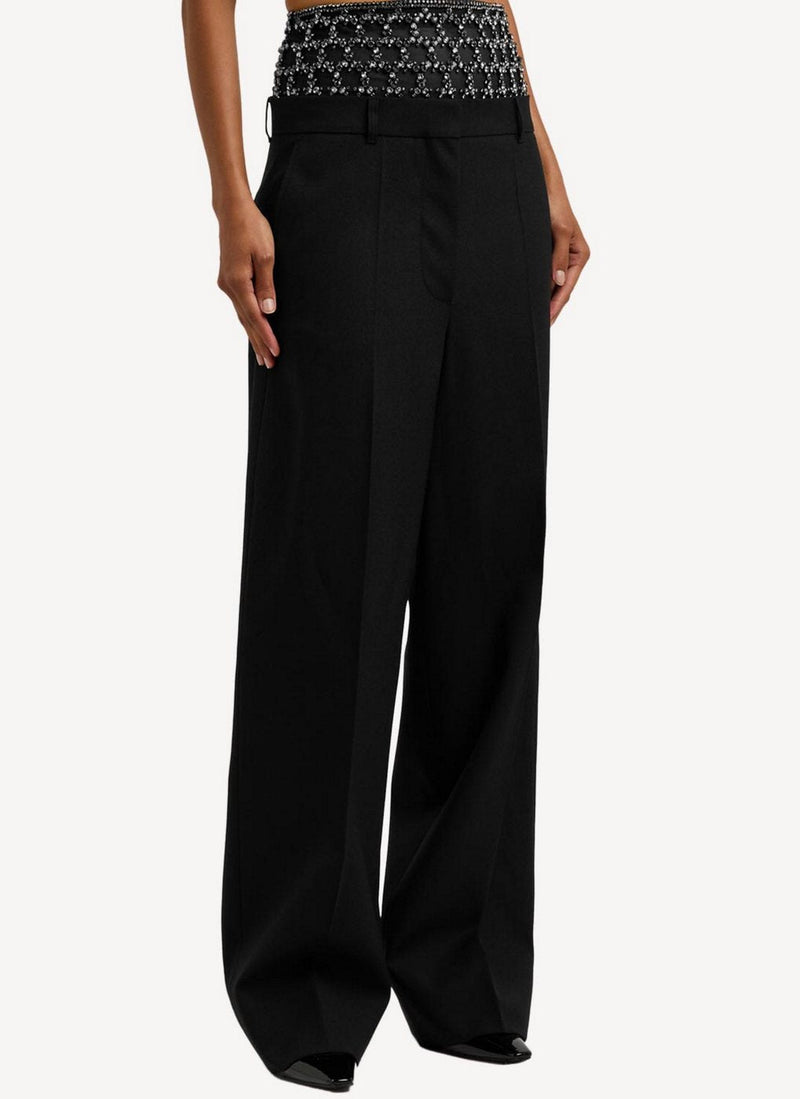 Trouser Wool Cava - Black - Men