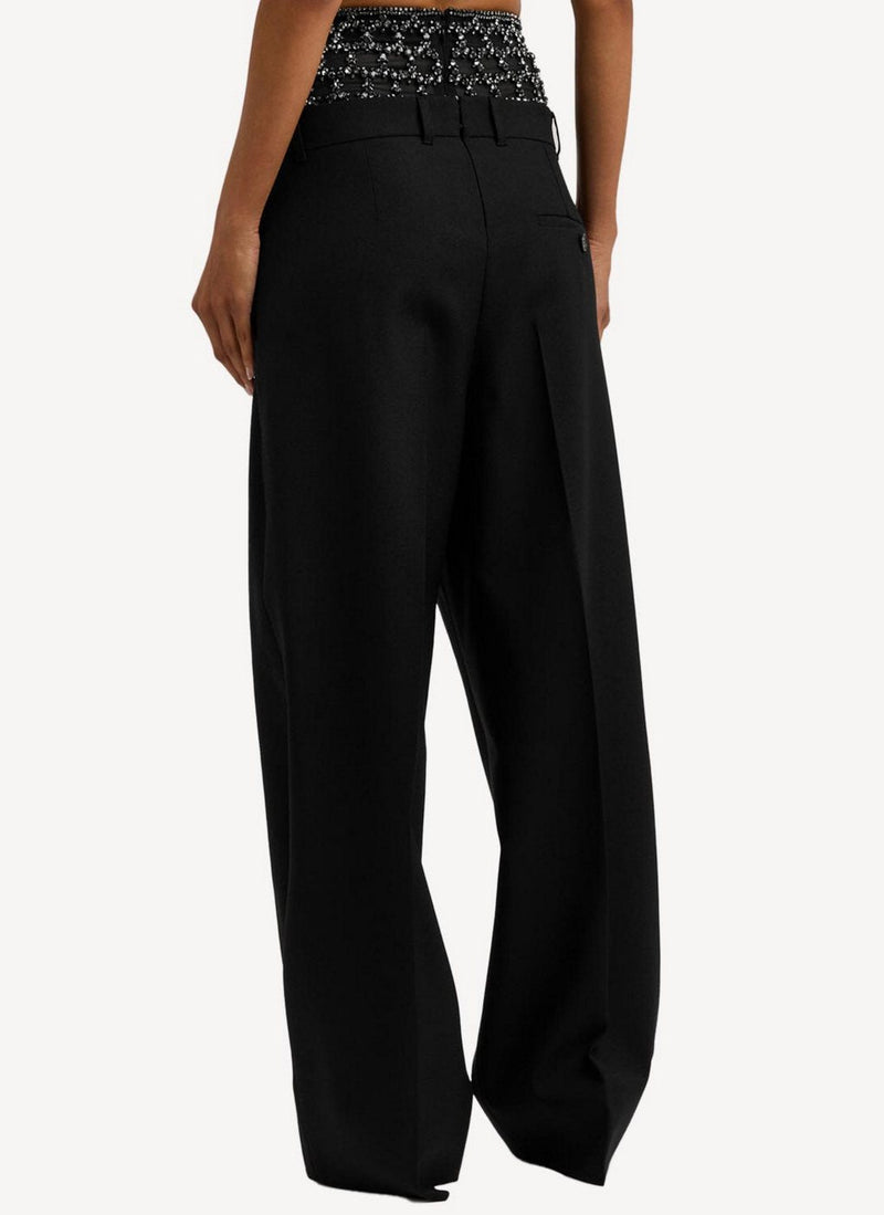 Trouser Wool Cava - Black - Men