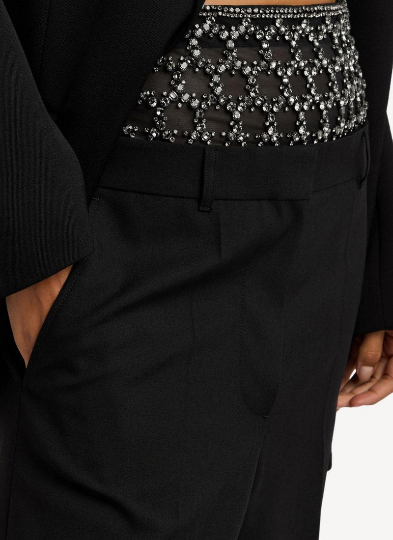 Trouser Wool Cava - Black - Men