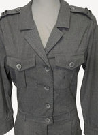 Camisa Hill - Light Grey Melange - Mujer