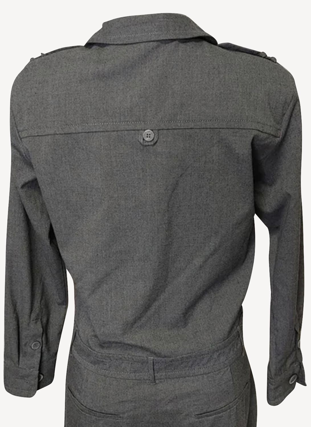 Camisa Hill - Light Grey Melange - Mujer