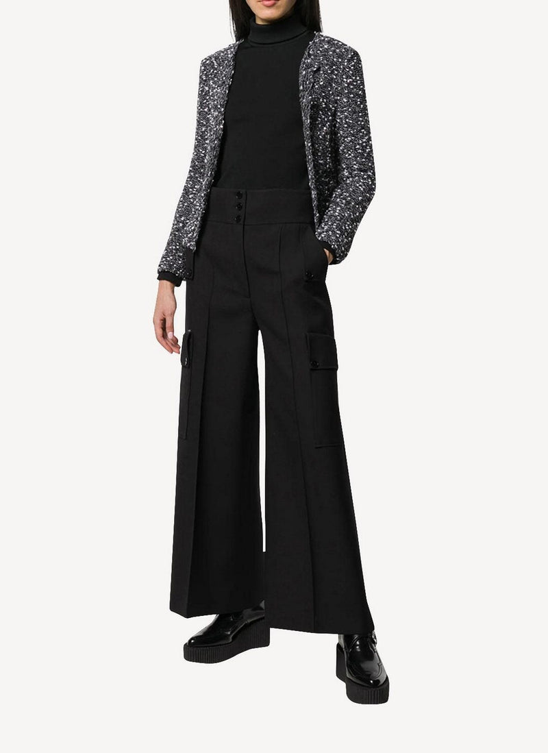 Trousers Brushed T - Black - Femme