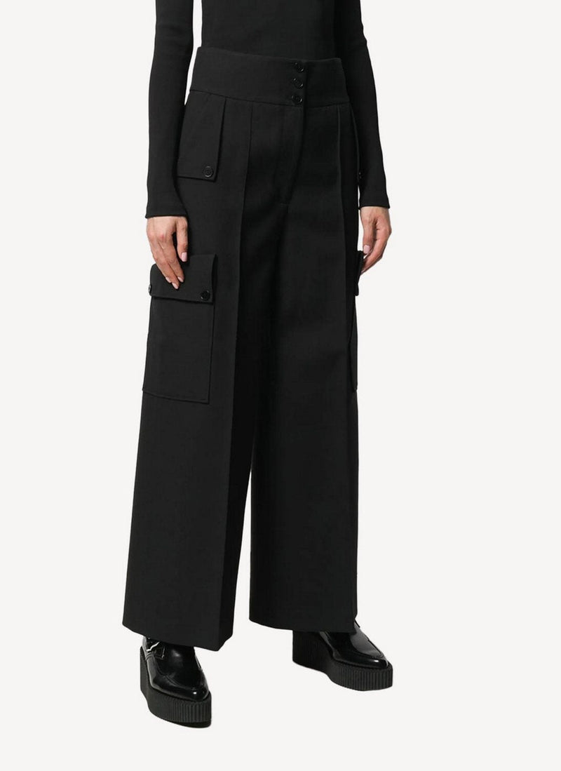 Trousers Brushed T - Black - Femme