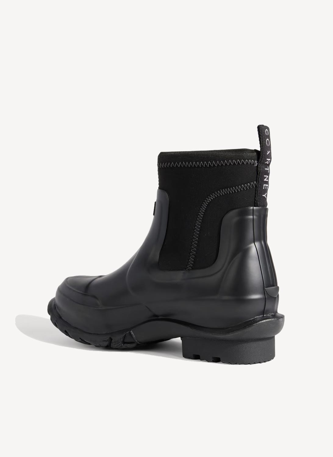 Botas Hunter Pubby/Feo - Black-White - Mujer