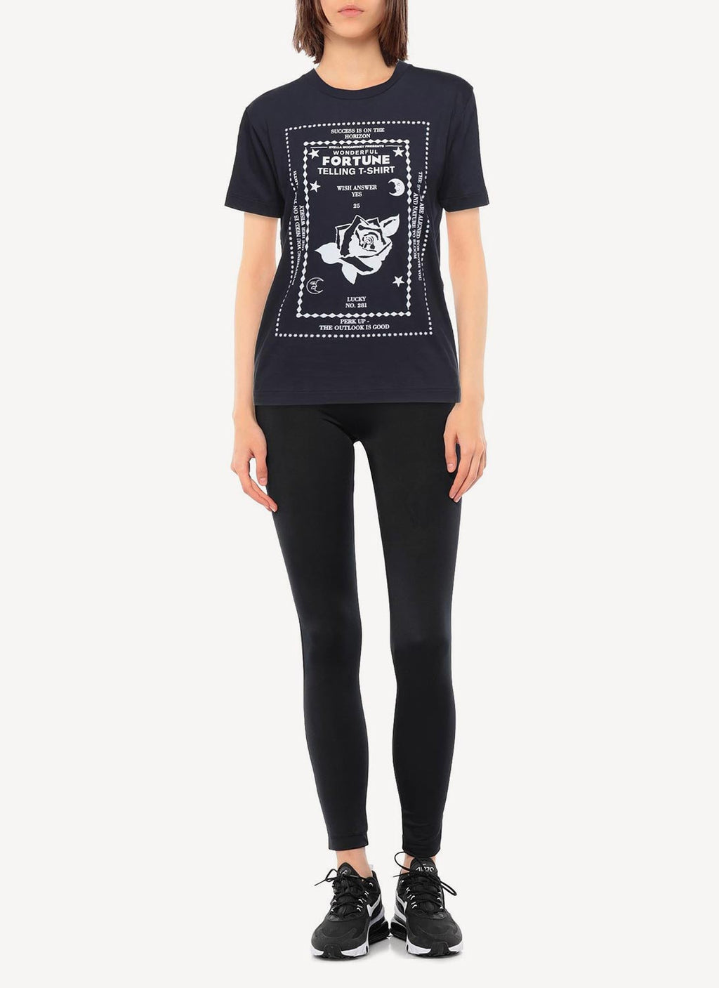 T-Shirt Rose Fortune Telling - Ink - Women