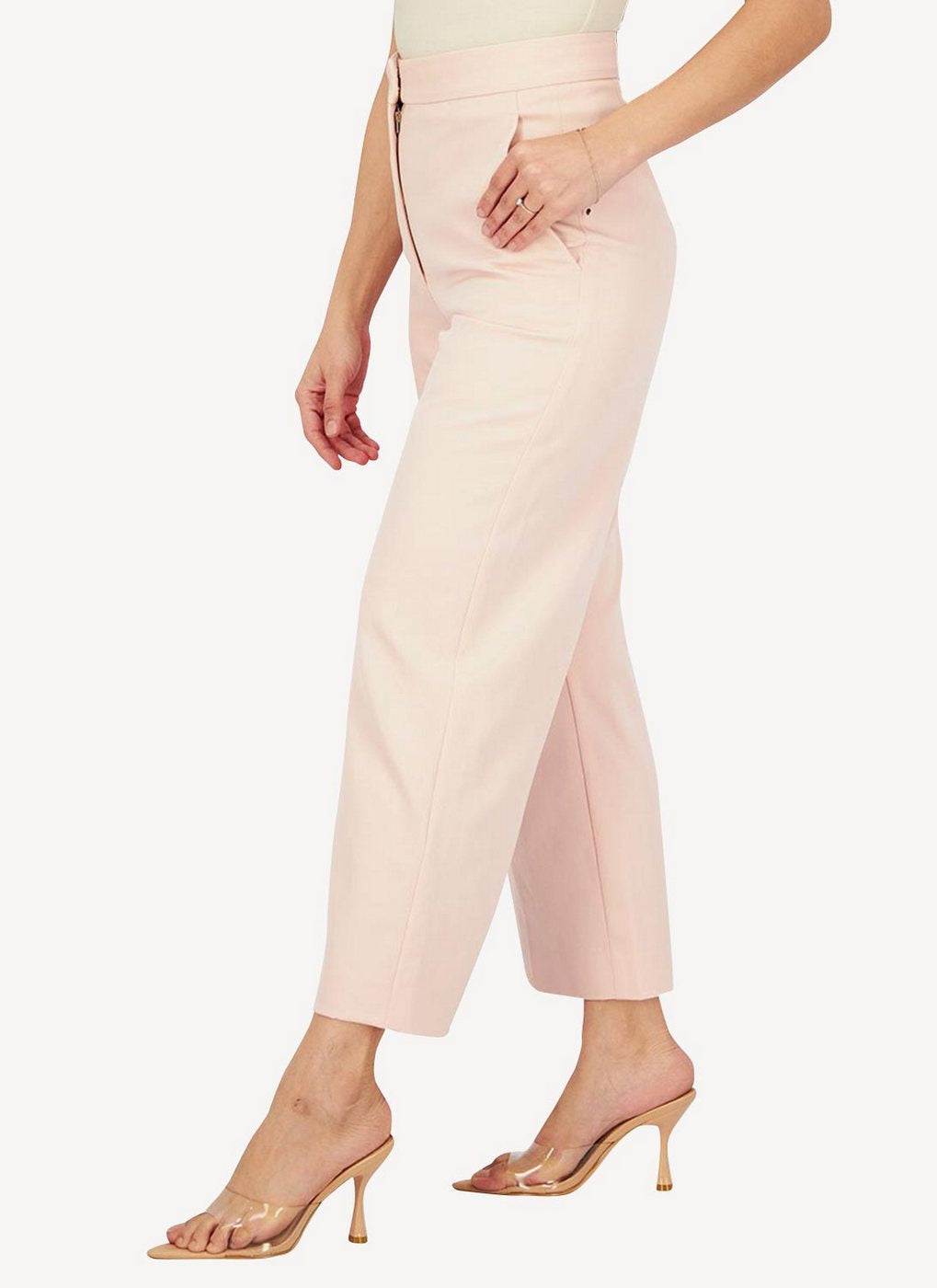 Aliya Trousers - Tearose - Femme