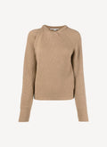 Graphic Bi-Colour Jumper - Oat - Mujer