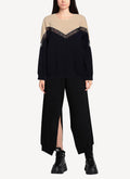 Incrusted Lace Jumper - Multicolour - Women