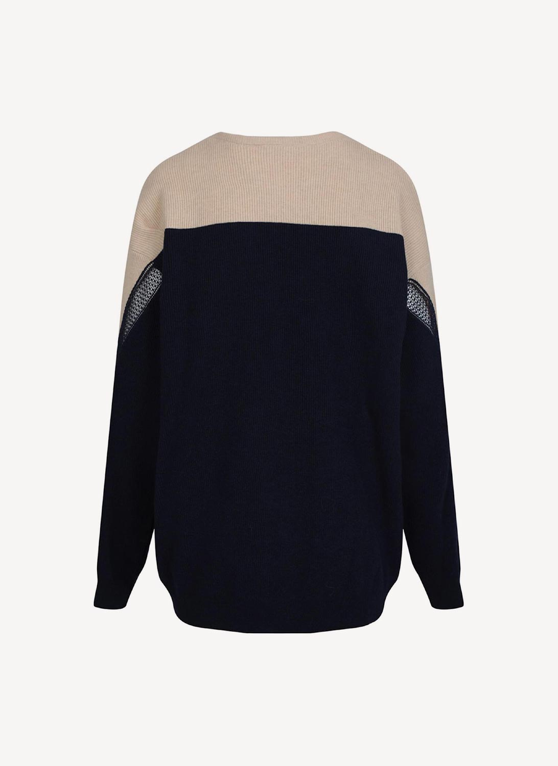 Incrusted Lace Jumper - Multicolour - Women