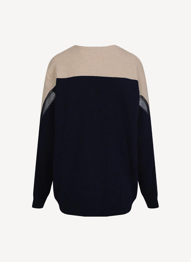 Incrusted Lace Jumper - Multicolor - Women's
