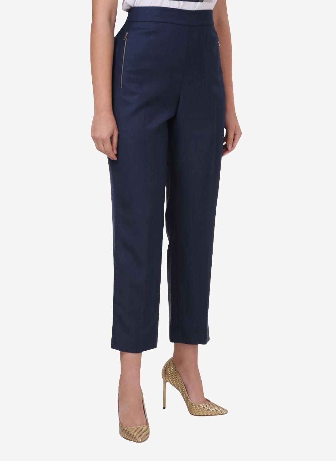 Claire Trousers - Deep Blue - Femme
