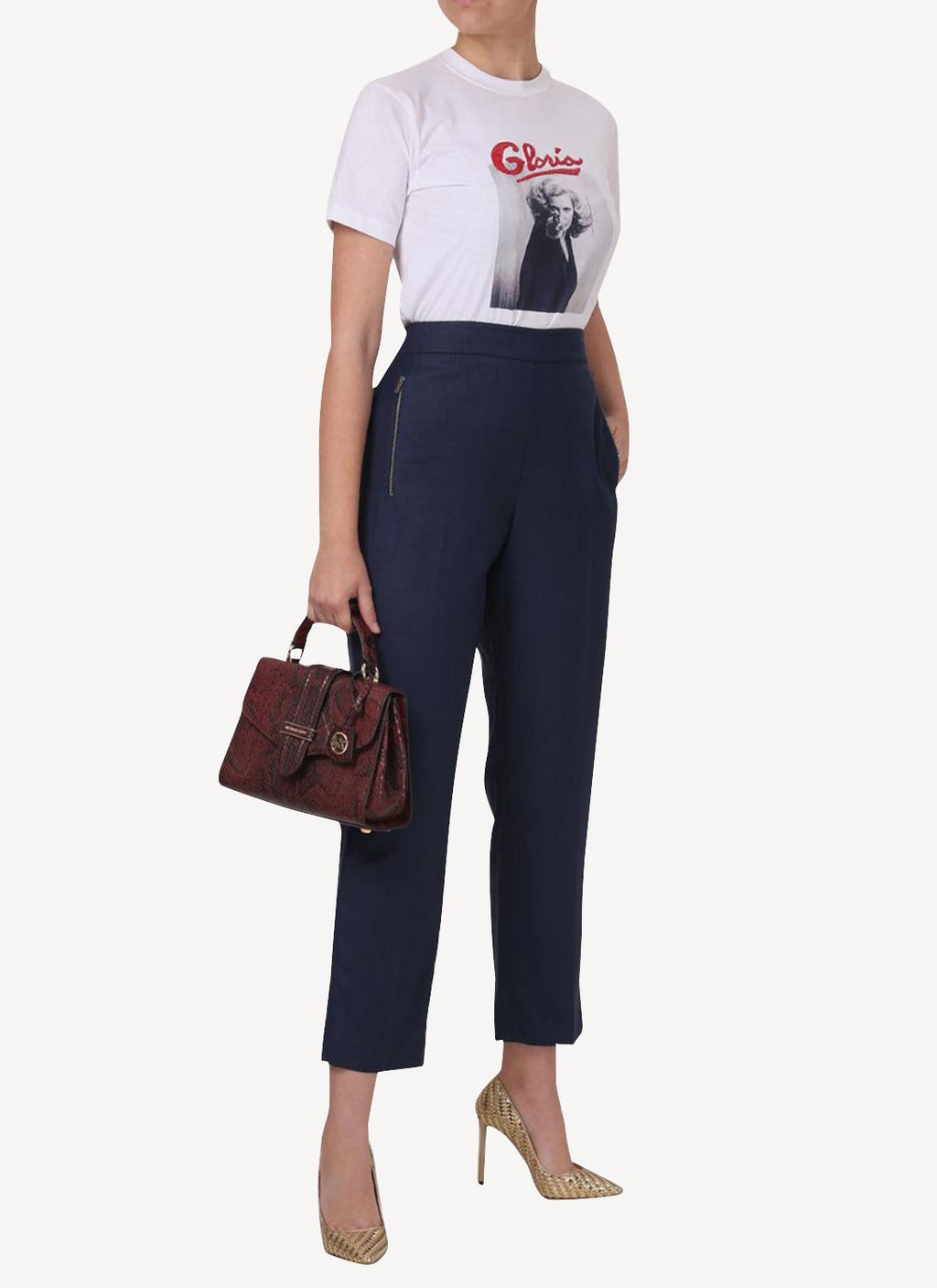 Claire Trousers - Deep Blue - Femme