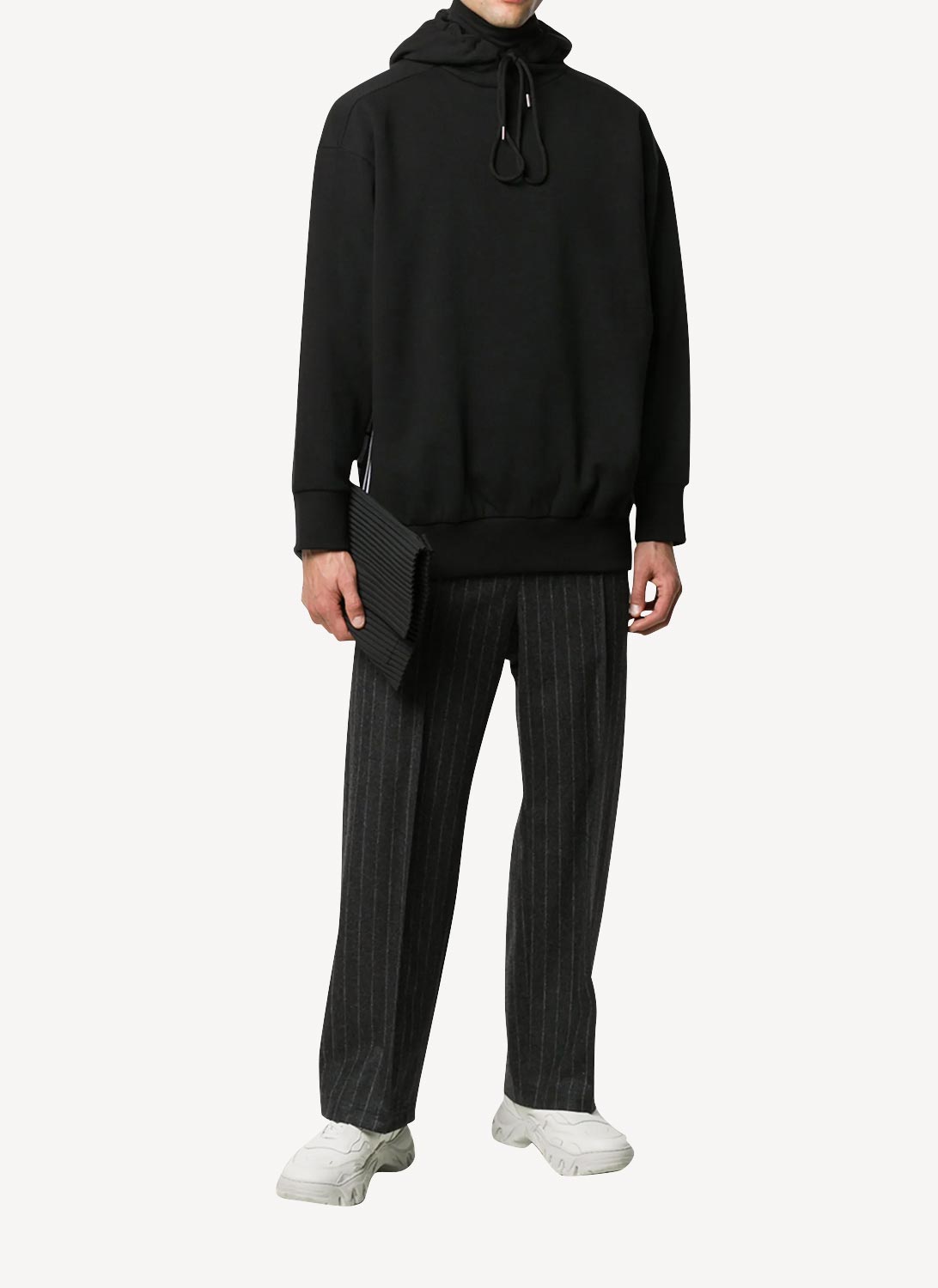 Sweat 23 Obs Knitted Bandssweatshirt - Black - Homme