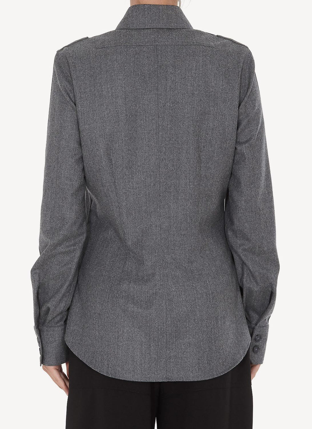 Camisa Spring Hill - Grey Melange - Mujer