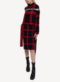 Clean Lumberjack Dress - Black/Red - Women