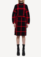Clean Lumberjack Dress - Black/Red - Women