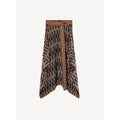 Falda Norah - Navy/Brown - Mujer