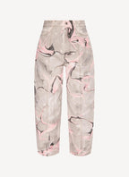 Ash Grey Marble Wash Trousers - Ash Grey Denim - Mujer
