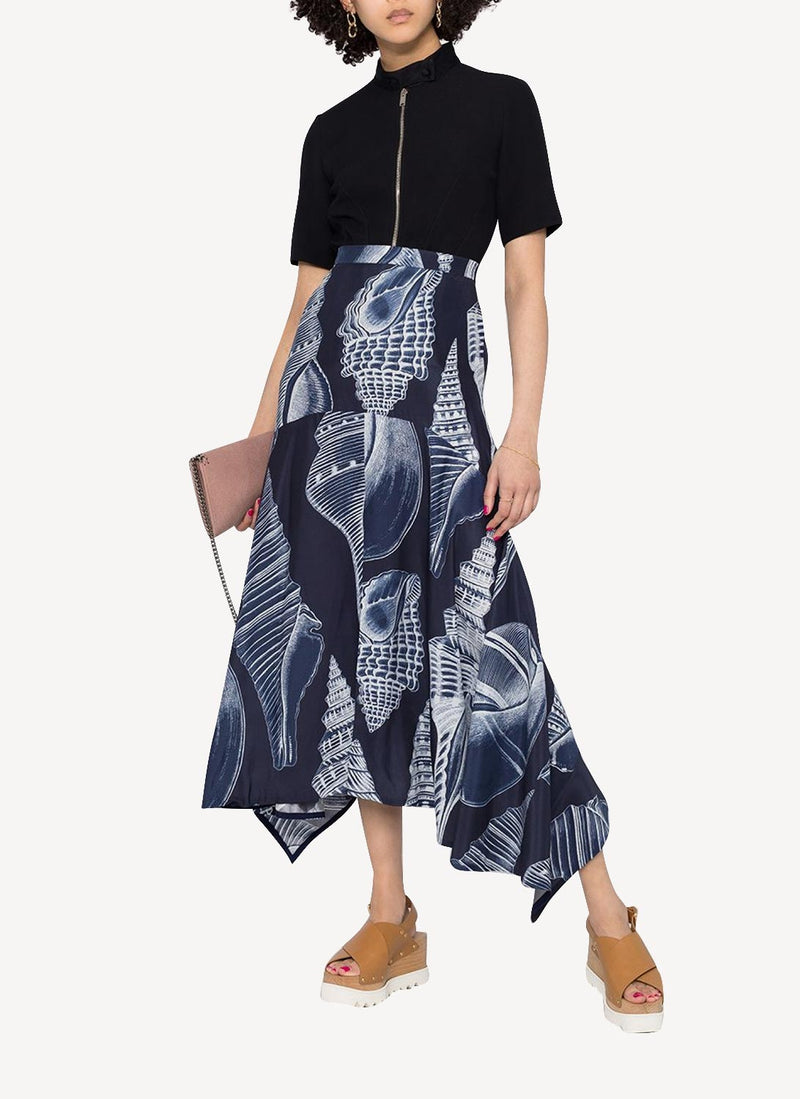 Ariah Skirt - Navy - Femme