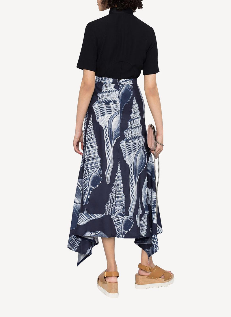 Ariah Skirt - Navy - Femme