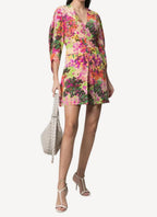 Maddison Dress - Multicolor Pink - Femme