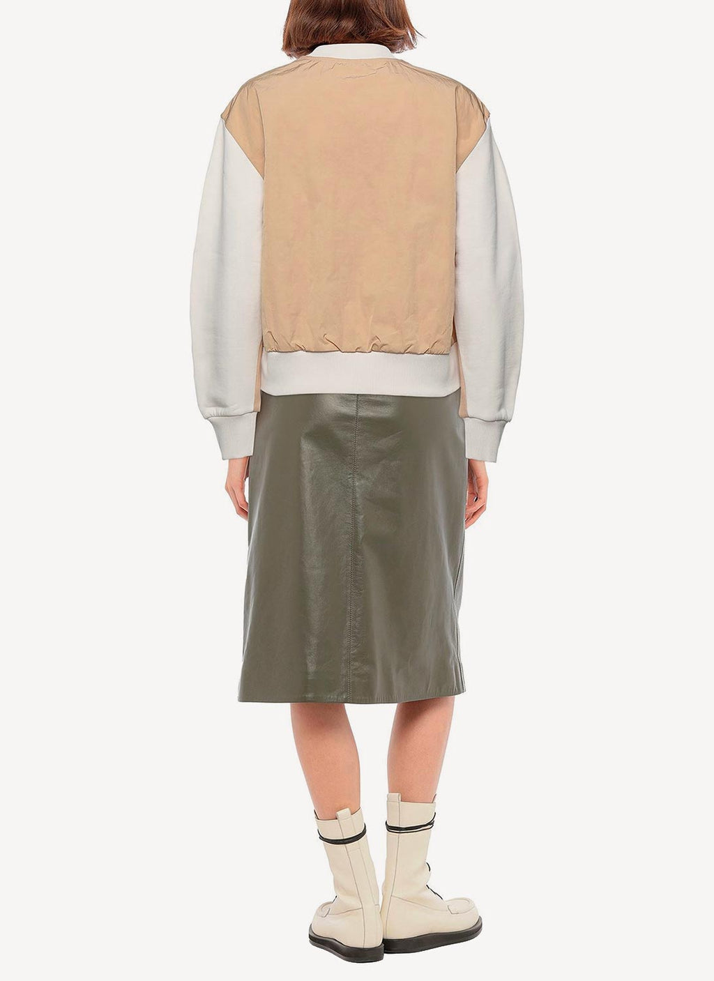 Mx Tracksuit Sweatshirt - Gesso - Mujer