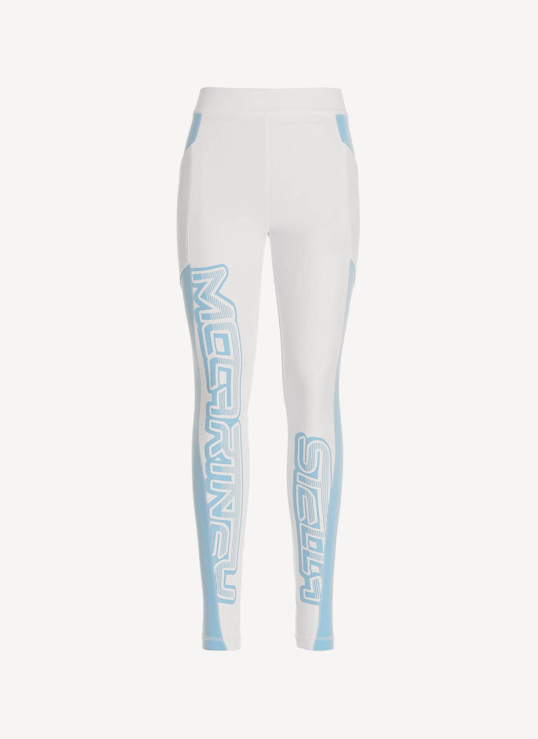 Legging Scuba Aquaflex Logo Print - Natural - Femme