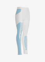 Legging Scuba Aquaflex Logo Print - Natural - Femme