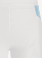 Legging Scuba Aquaflex Logo Print - Natural - Femme