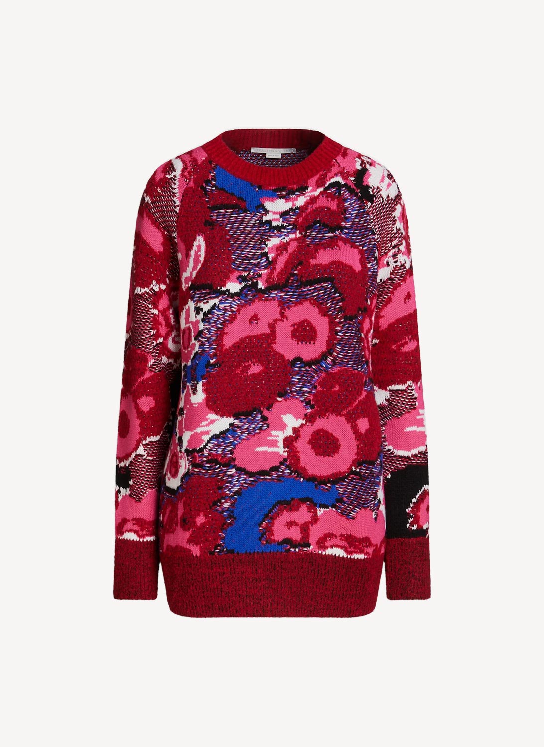 Sweat Floral Jacquard - Multicolor - Femme