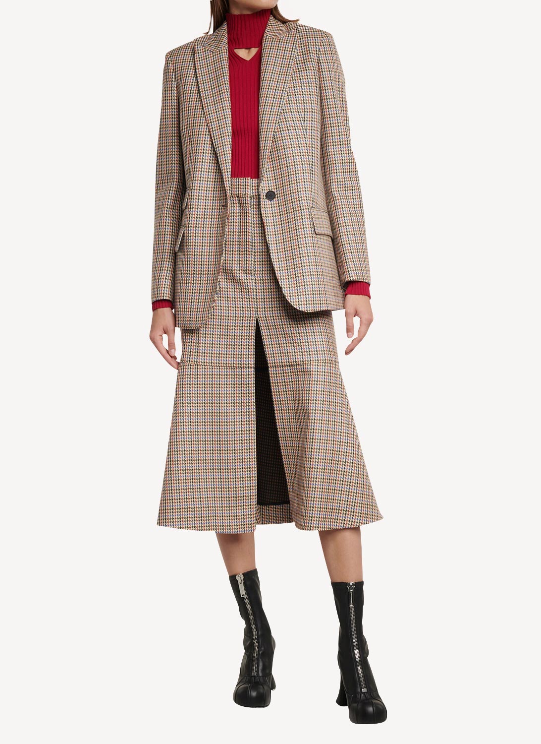Jupe Naomi - Beige/Rust - Femme