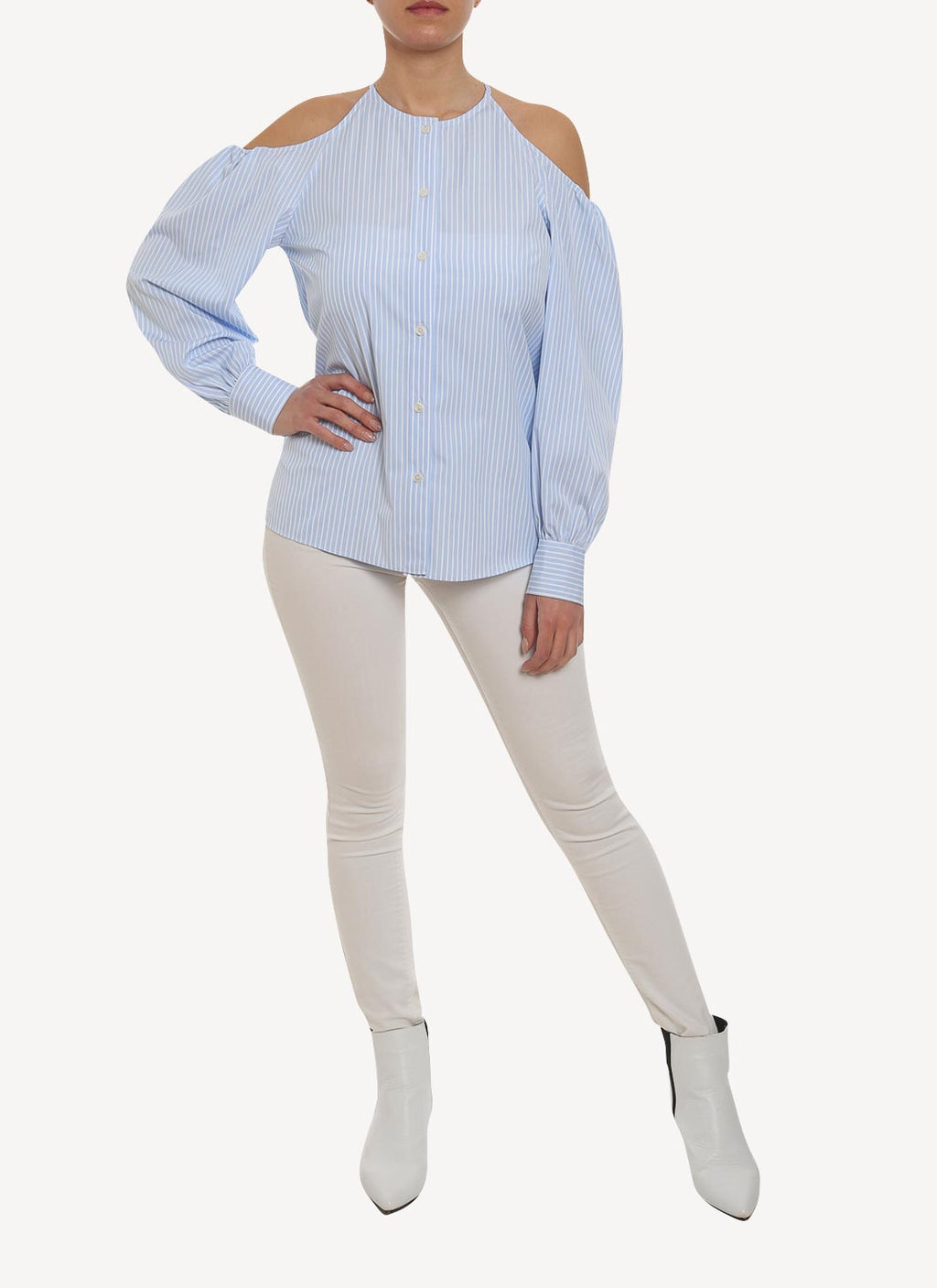Camisa - Azul claro - Mujer