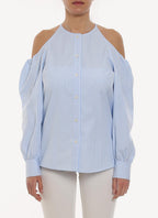 Camisa - Azul claro - Mujer