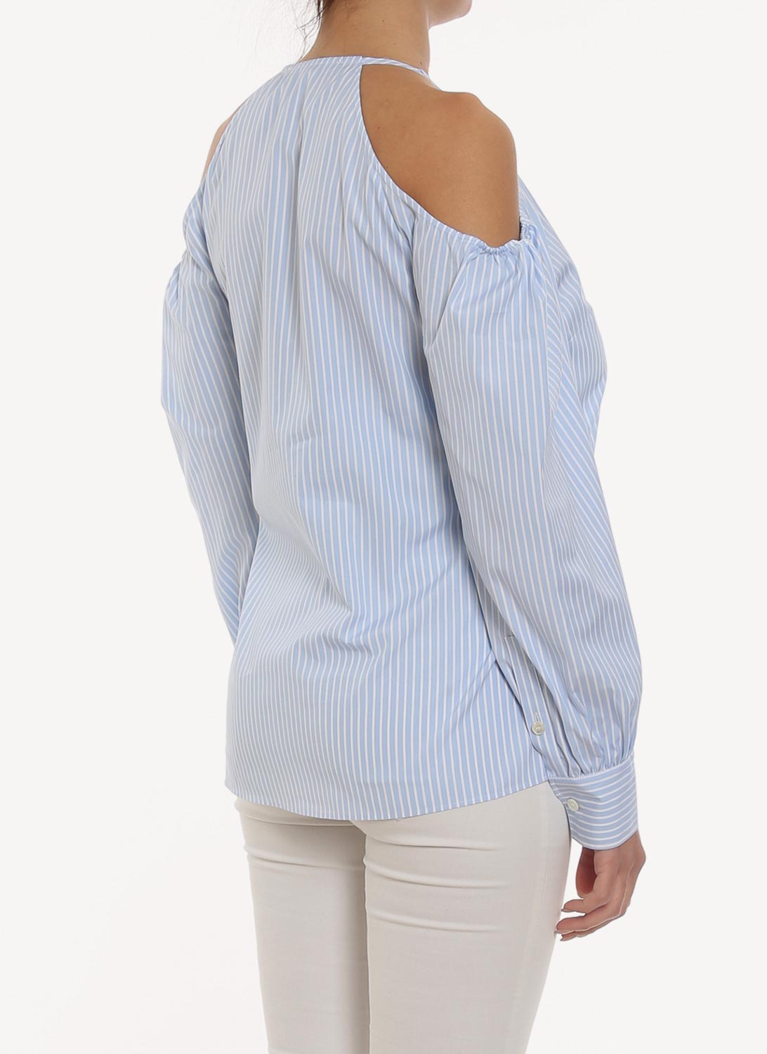 Camisa - Azul claro - Mujer