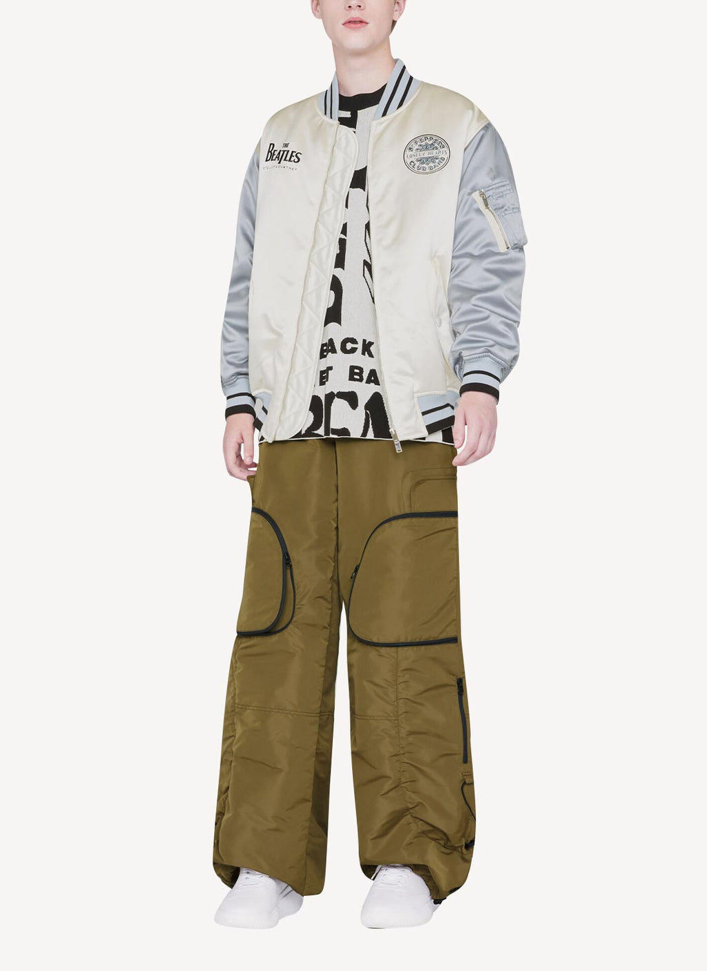 Veste Outerwear Threads Embroidered - Cream - Homme